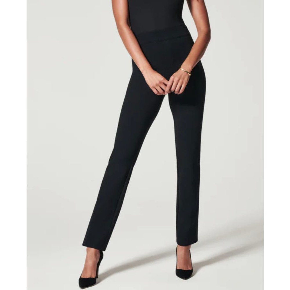 SPANX Black The Perfect Pant, Slim Straight